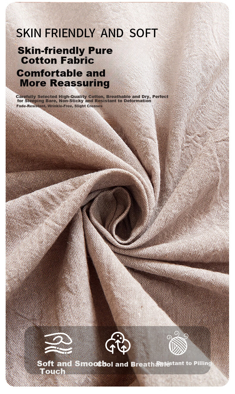 MUJI Class A Pure Cotton Hotel Anti-Dirt Sleeping Bag Full Cotton Travel Portable Bed Sheet 200*210cm 4