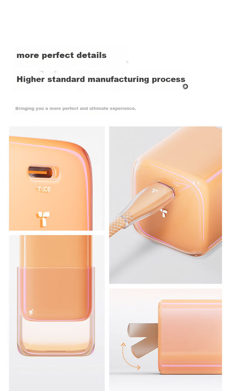 Torras Little Ice Cube Pro [Apple AVS Protocol] Compatible with iPhone 17 Pro Max Charger Apple 17 Charging Head 45W GaN Low-Temperature Fast Charging Kit Original 16 8