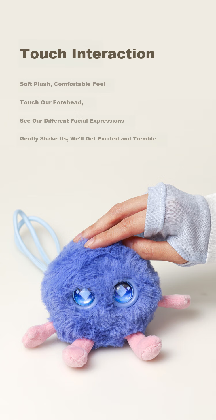 Fuzai Huawei AI Cute Emotional Trendy Plush Companion Robot Electronic Pet Gift Birthday Present 3