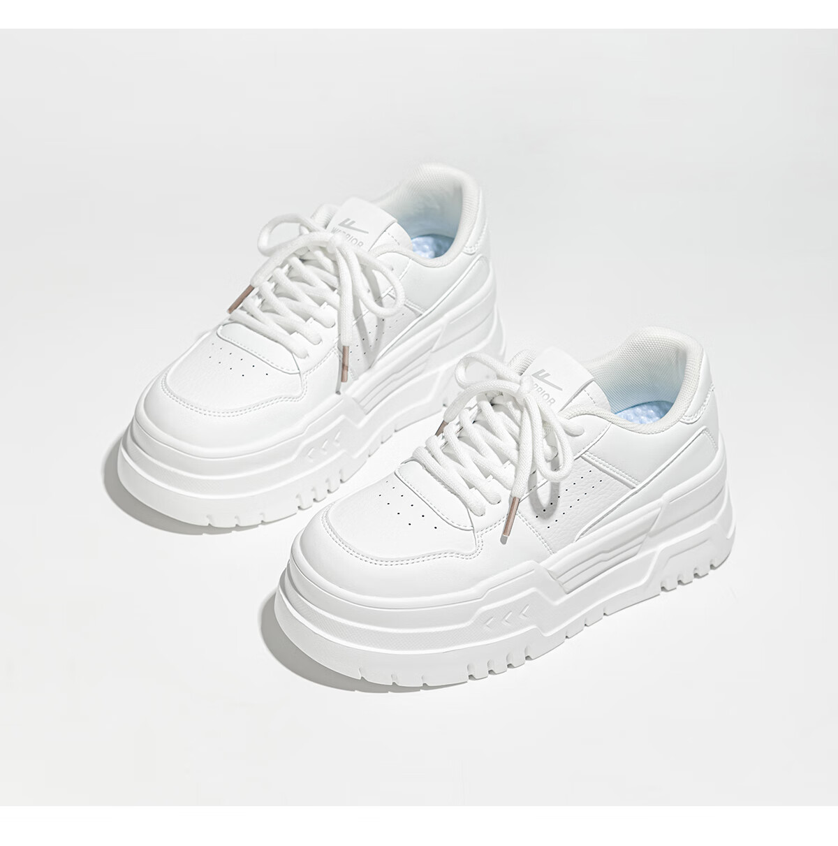 Huili White Sneakers for Women, Fashionable Versatile Canvas Shoes, Student Platform Heightening Lightweight Casual Soft-Soled Shoes for Women, Silver White, Size 40 14
