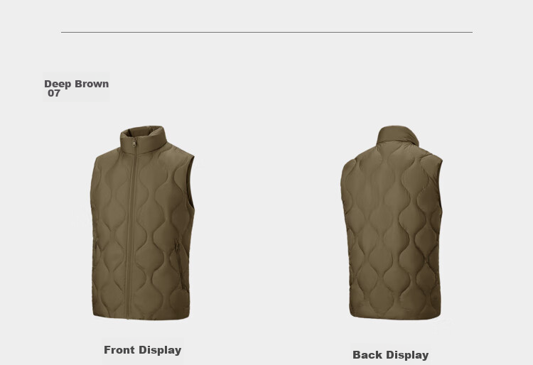 HLAHLA Men's Down Vest 25 Sports SPORTSDAY Warm Winter Jacket 21