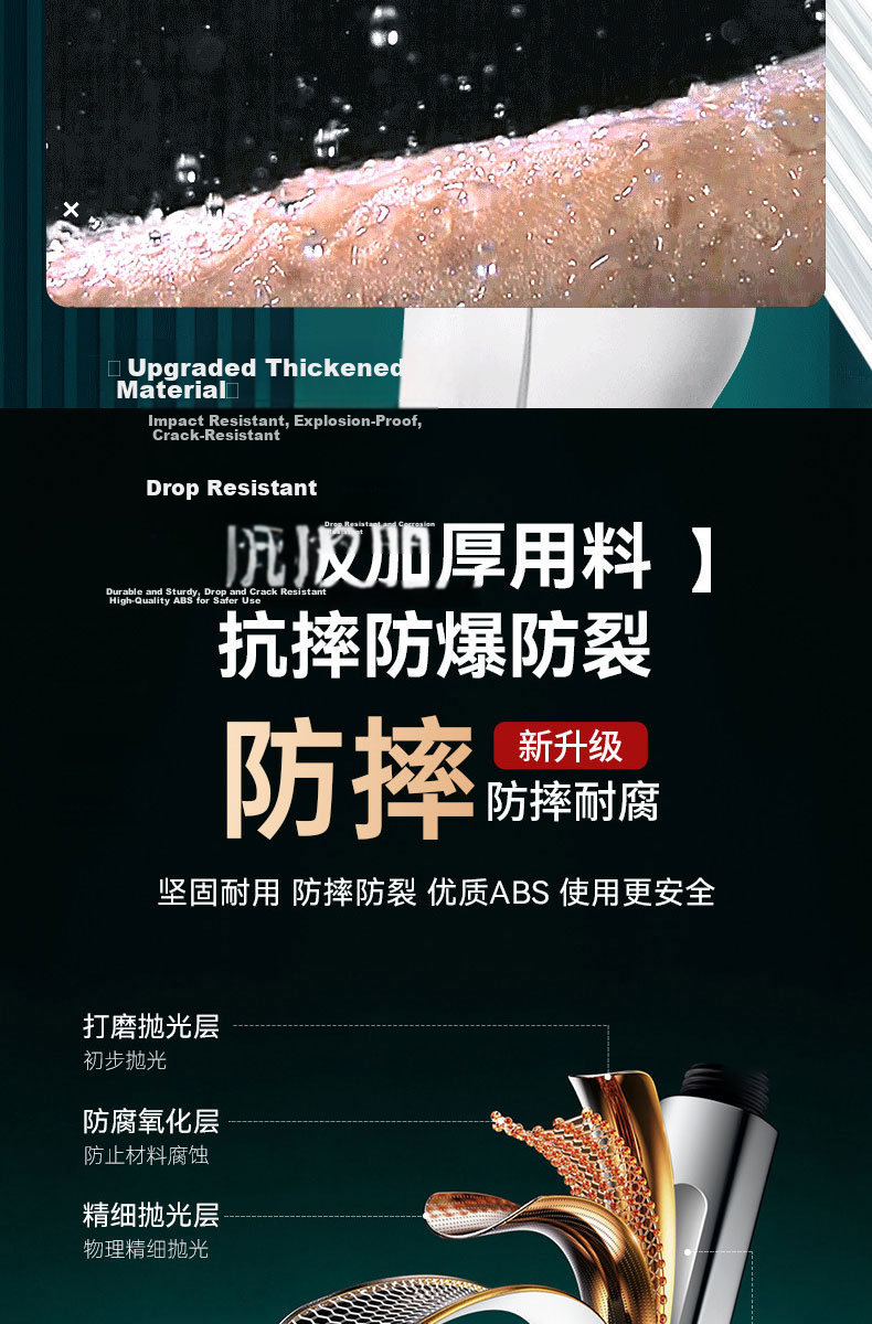 HOMK Seiko Shower Head Set with Hose, High-Pressure Shower Head for Bathroom Bathing, New Model 13