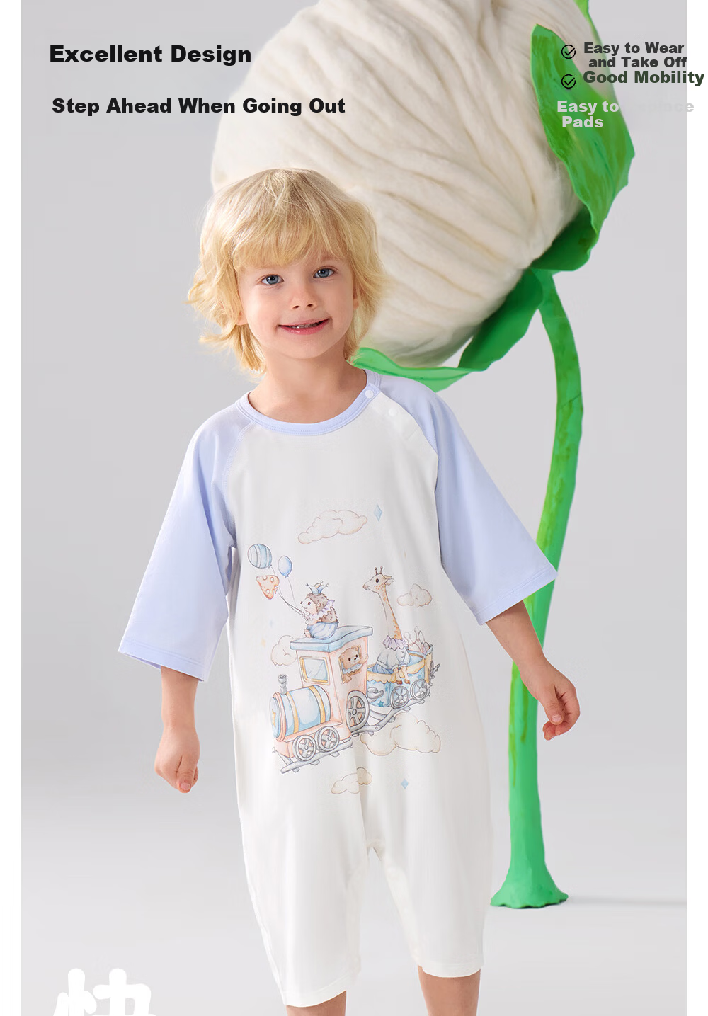 Betis Baby Romper Summer Thin Breathable 2026 New Boys Girls Short Sleeve Children's Homewear 15