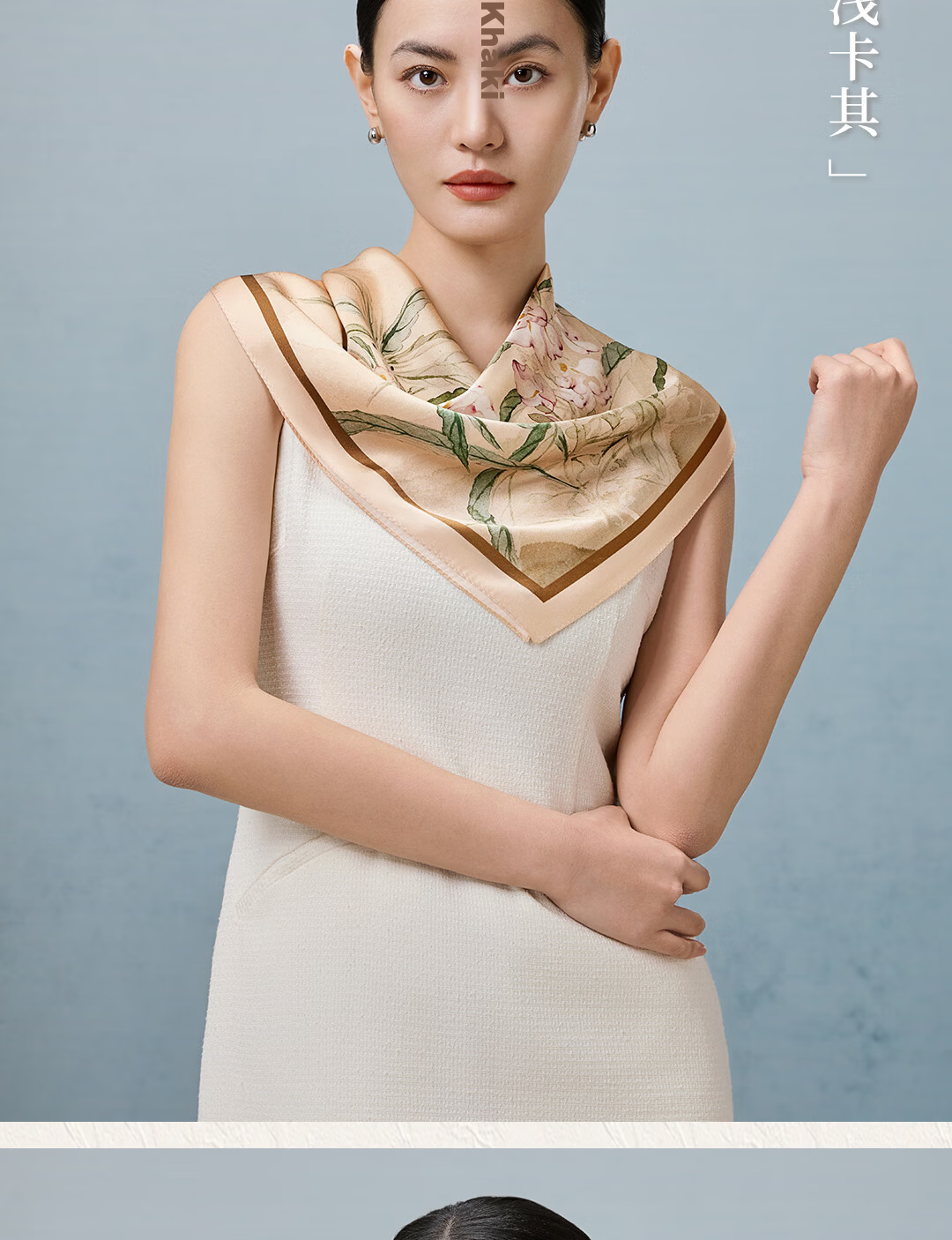Shanghai Story 2026 New 100% Mulberry Silk Scarf Square Silk Scarf Gift Box for Mom Birthday Girlfriend Gift 5