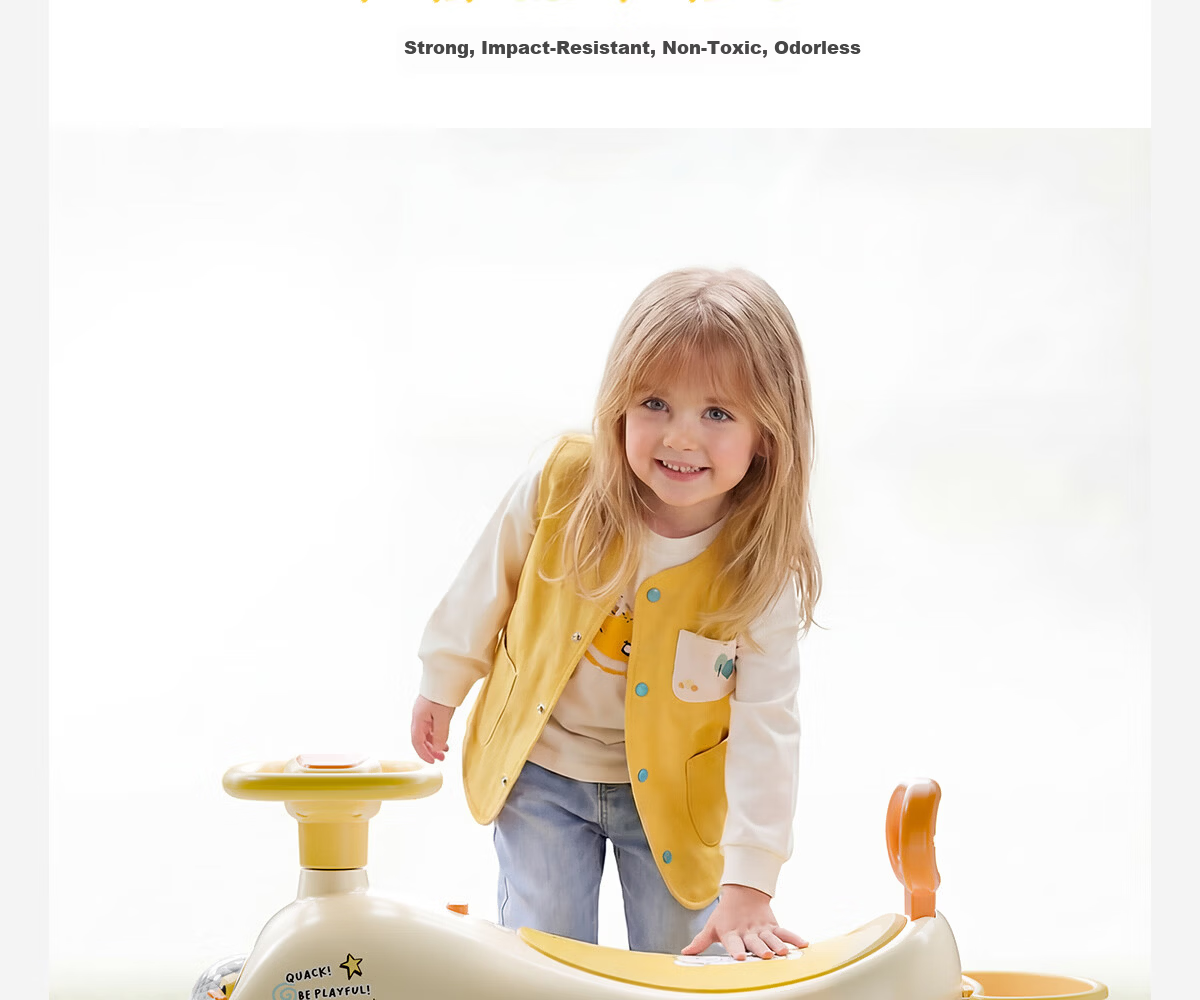 Le Little Yellow Duck Children's Twist Car 1-3-8 Years Old Baby Toy Boys and Girls Birthday First Year Gift Glide Scooter 26