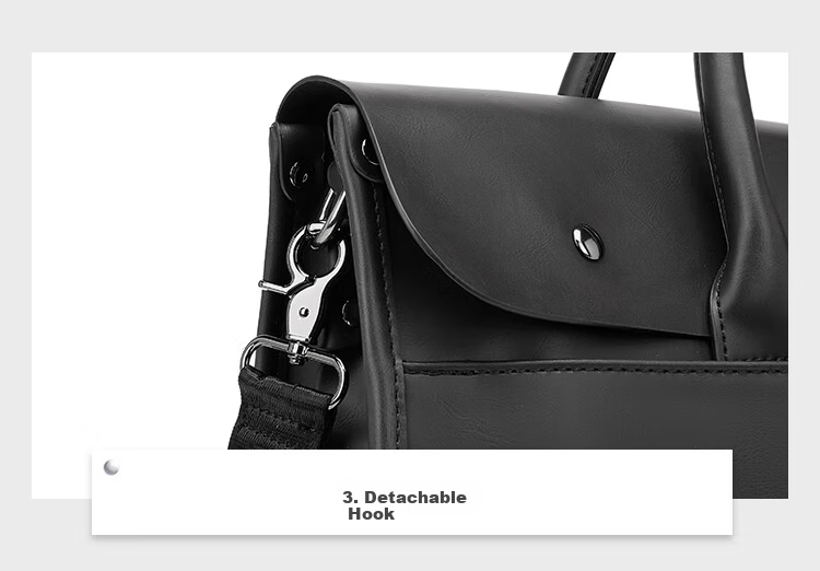 Mark Fairwhale Men's Premium Briefcase Business Executive Lawyer Laptop Bag 16-inch Large Capacity 11