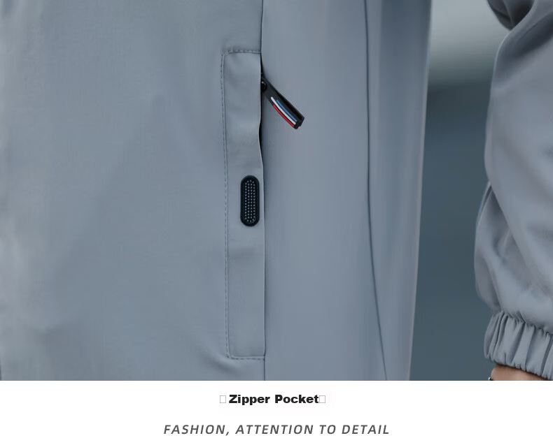 Woodpecker [Windproof and Crisp] Men's Summer Business Loose Casual Sports Daily Trendy Jacket Light Gray 4XL 33