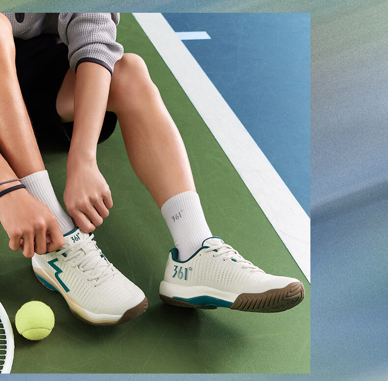 361° Stable Grip Tennis Shoes Men Summer Breathable Badminton Shoes Women Sports Non-Slip Wear-Resistant Couple 672634401-12 17