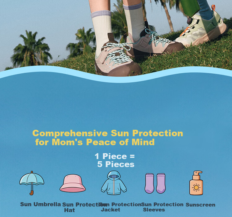 Balabala Kids Sun Protection Jacket Boys Girls Summer 2026 Lightweight Cooling UPF100+ 9