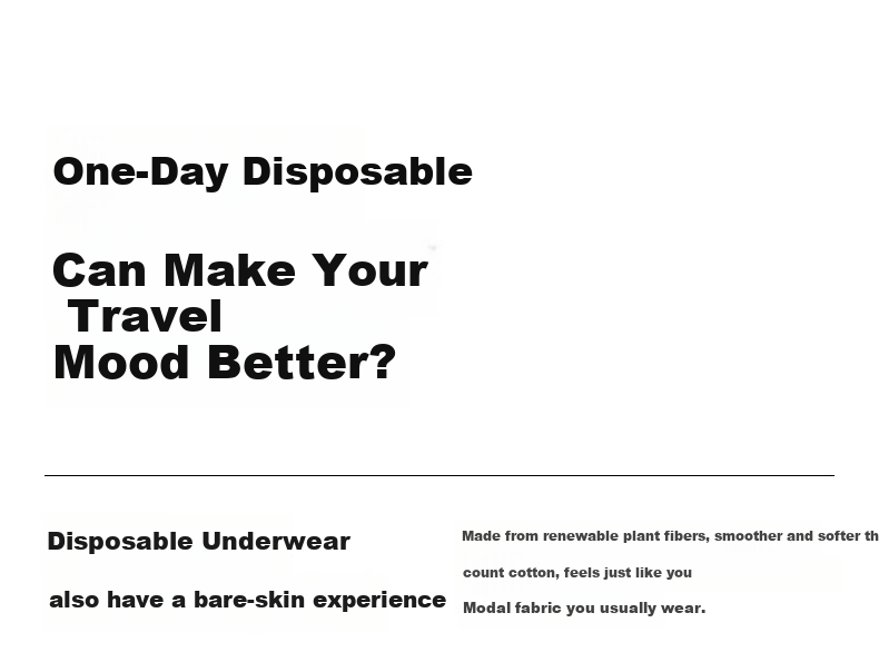 Bananain 520C Women's Disposable Underwear EO Sterilized No Wash Daily Use Travel Antibacterial Individually Packaged Triangle 7 Pieces 1