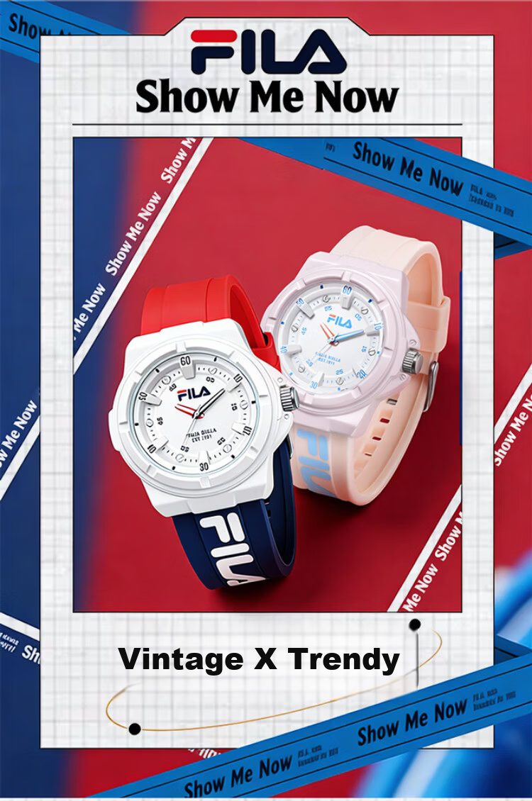 FILA Kids Unisex Exam Watch Children's Middle and High School Student Watch 6803-001 1