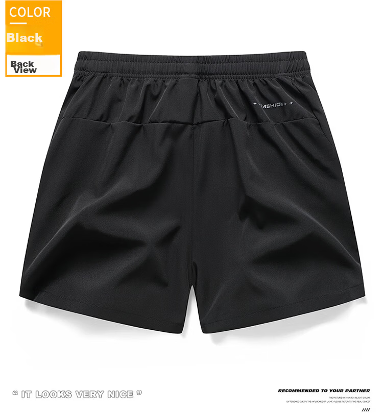 GLM Men's Summer Thin Outerwear Shorts Five-Point Quick-Dry Sports Casual Beach Shorts 14