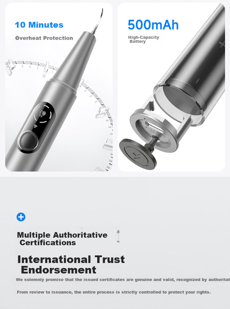 Moon Crescent Ultrasonic Teeth Cleaner M1 Pro Visual Tooth Tartar Remover Dental Cleaner Yellow Stain Remover Gift for Husband Boyfriend 24