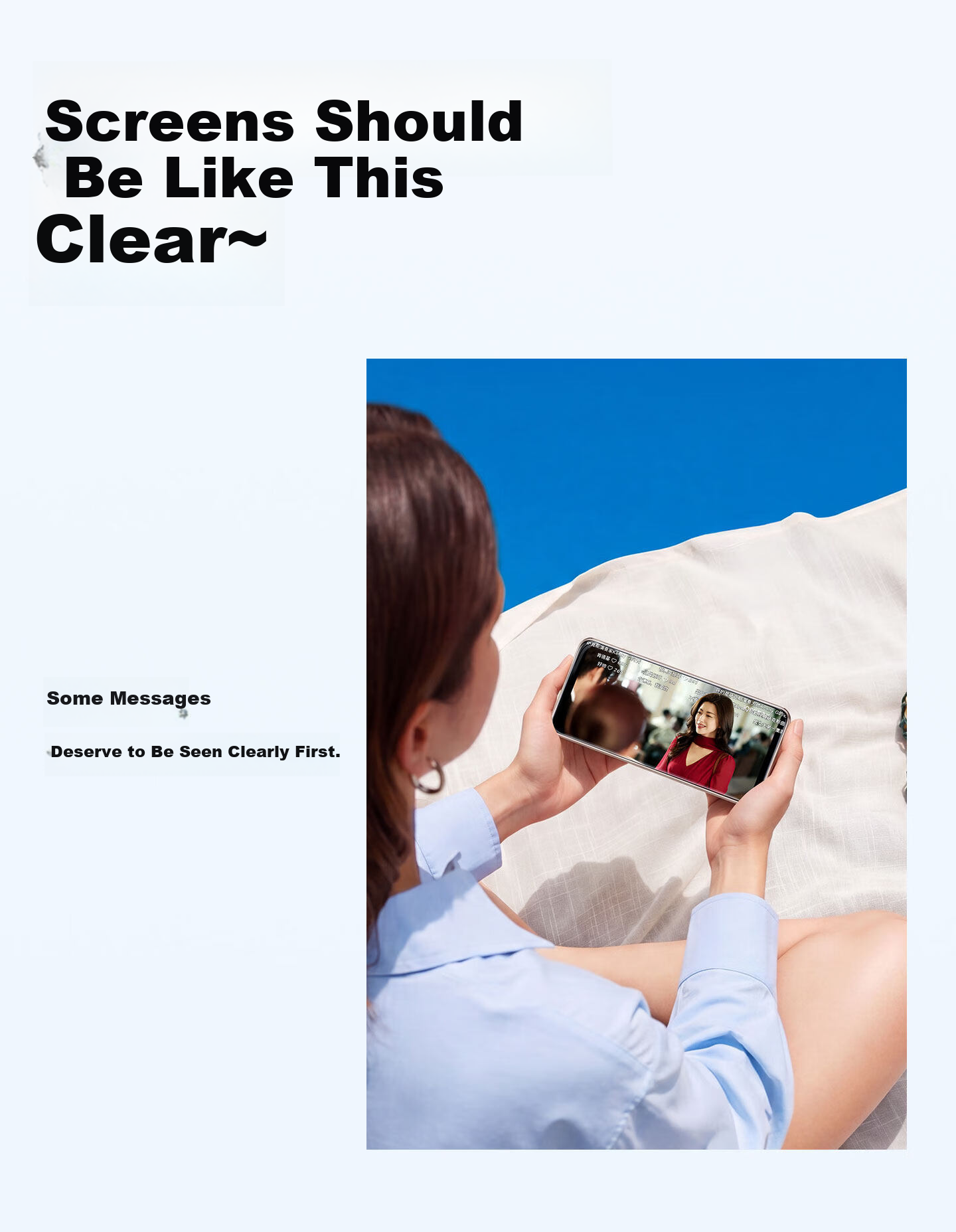 Torras Boundless AR Film [AR Anti-Reflective Magnetic Sputtering + No Black Edges] Compatible with Huawei Pura90 Pro Tempered Glass Screen Protector Ultra-Clear Anti-Fingerprint Shockproof Film 4