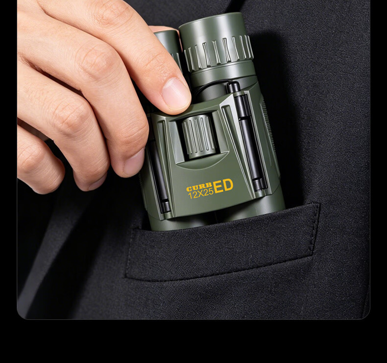 CURB Binoculars High Definition High Power Military Night Vision Outdoor Compact Portable 100x Smartphone Compatible Kilometer 6
