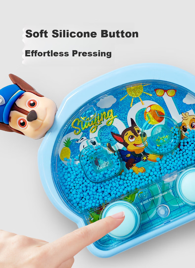 Big Eye Little Kid Paw Patrol Children's Water Game Cartoon Water Ring Toss Educational Toy Boys Girls Children's Day Gift 4