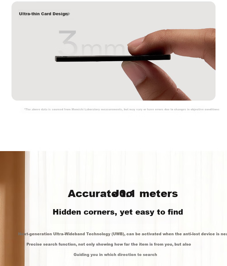 Momax UWB Anti-Lost Tracker AirTag Apple Certified Locator Global Precision Find for iPhone 17/16 Series Kids Elderly Pets Luggage Car Keys Anti-Lost Positioning 4