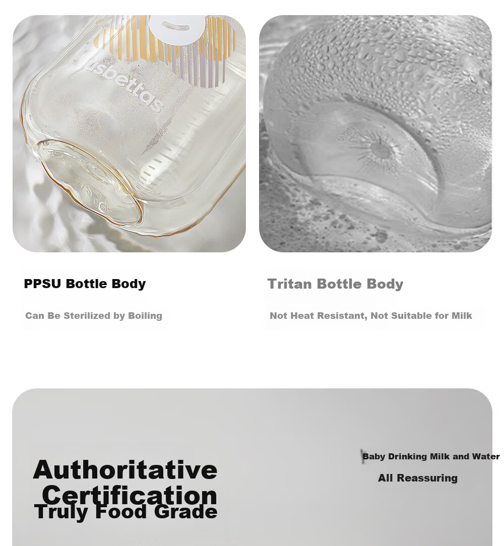 Betis Training Duckbill Cup Baby Water Bottle Infant 6 Months to 1 Year 2 Years Old Children's Direct Drinking Milk Rice 240ml 16