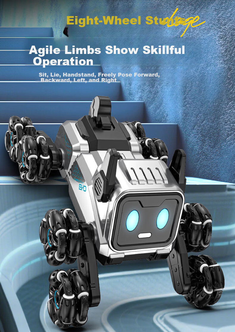 Remote Control Crawler Alloy Excavator with Dual Battery and Spray for Boys Kids Birthday Gift Ages 6-10 3