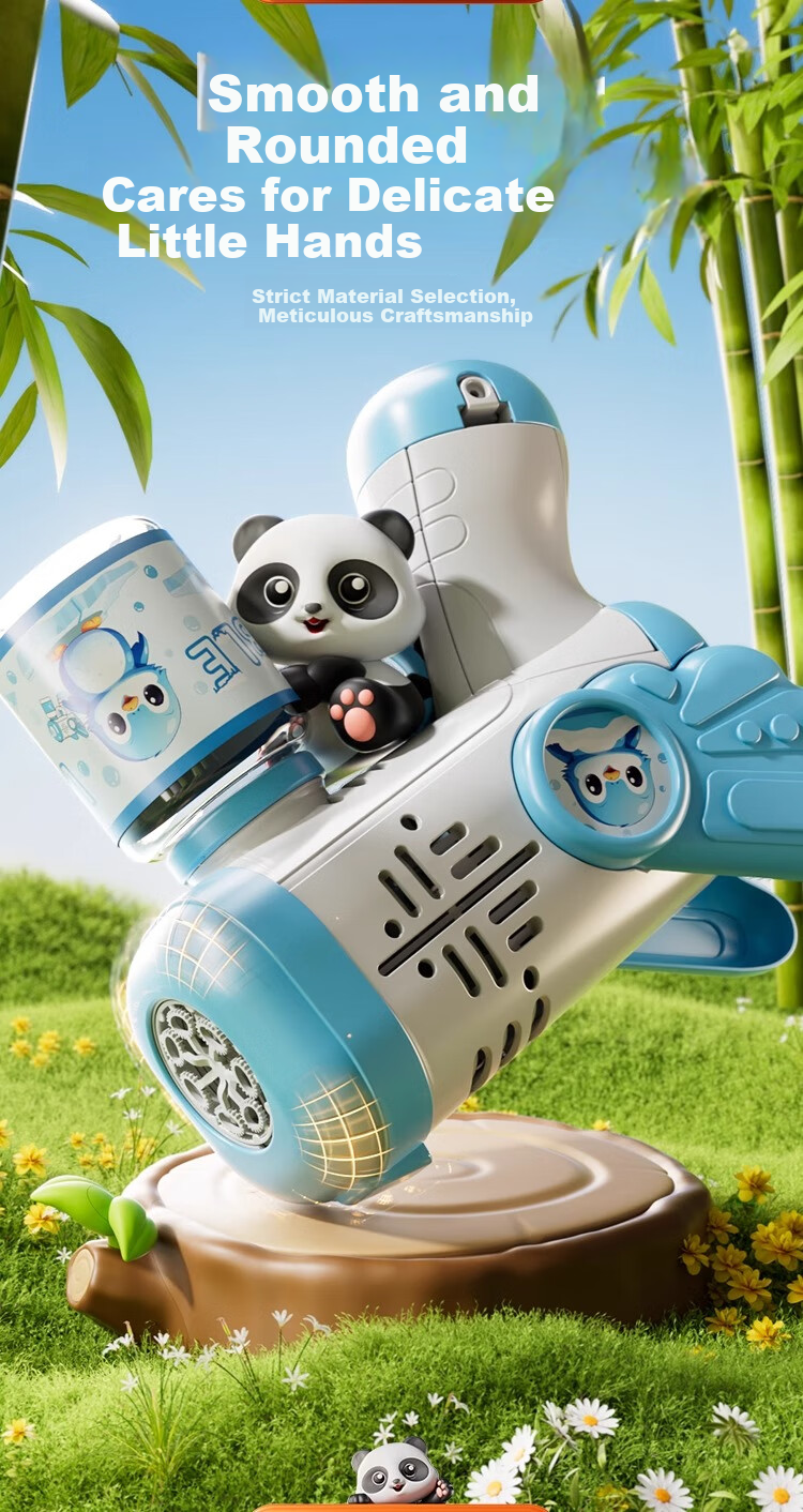 Guou Kids Cute Cat Bubble Blower Machine Electric Automatic Toy for Girls Children's Day Gift 11