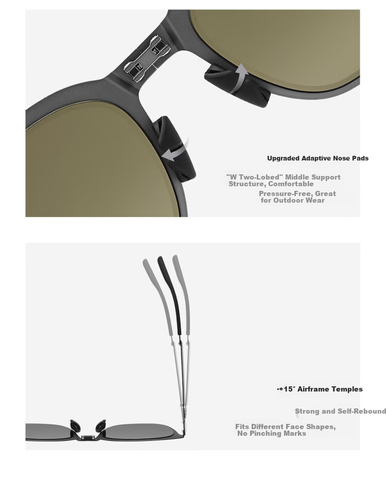 Beneunder Sunglasses Wellington Frame Unisex UV Protection Cycling Driving Glasses Ultra-Light High-Quality FD019 12