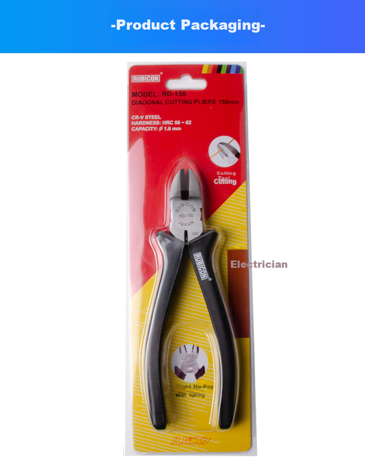 RUBICON Industrial Grade 6-Inch Diagonal Cutting Pliers RD-150 9