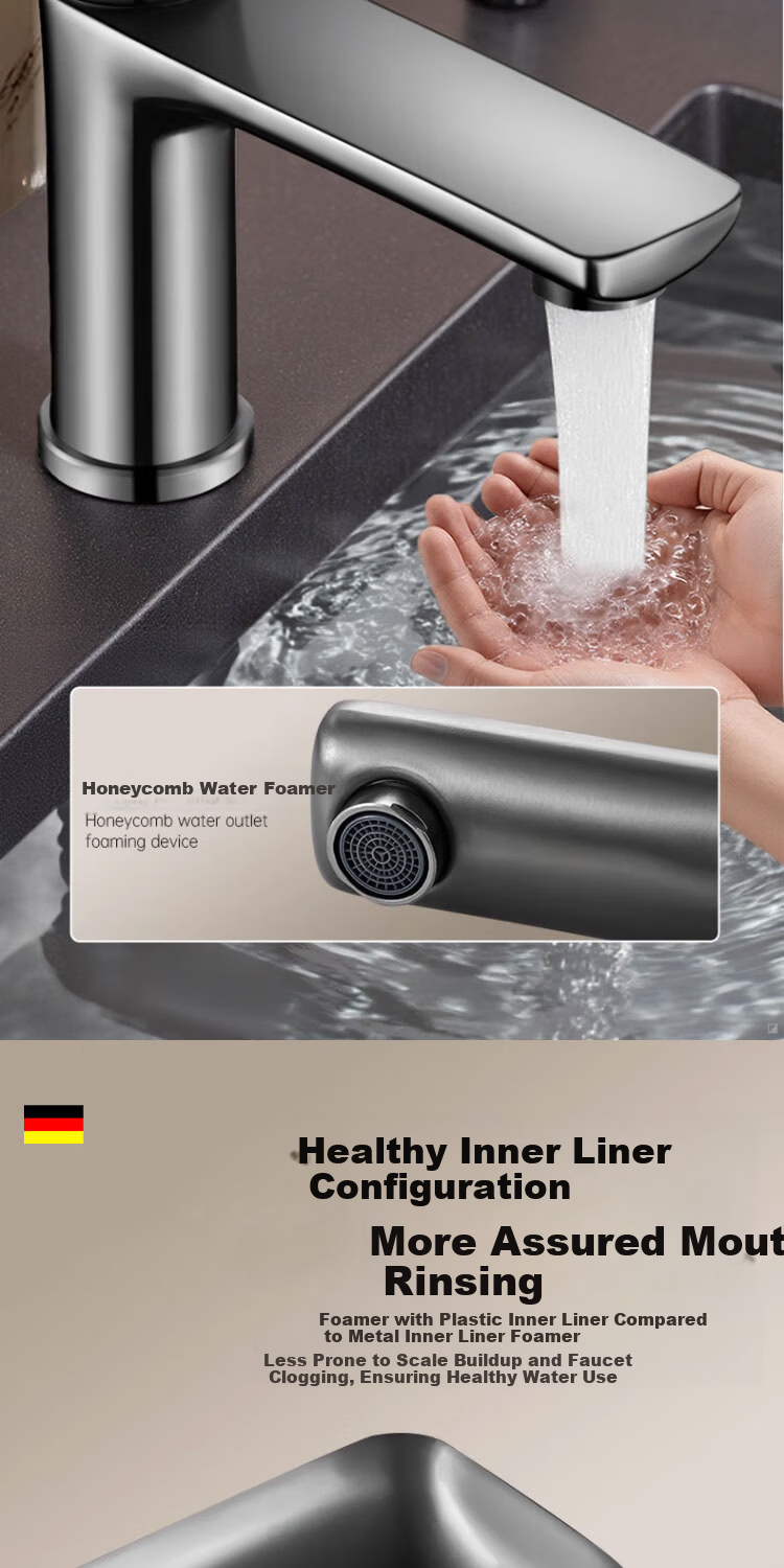 Del 28-Year Brand Stainless Steel Thickened Bathroom Sink Faucet MPLT-PM 5