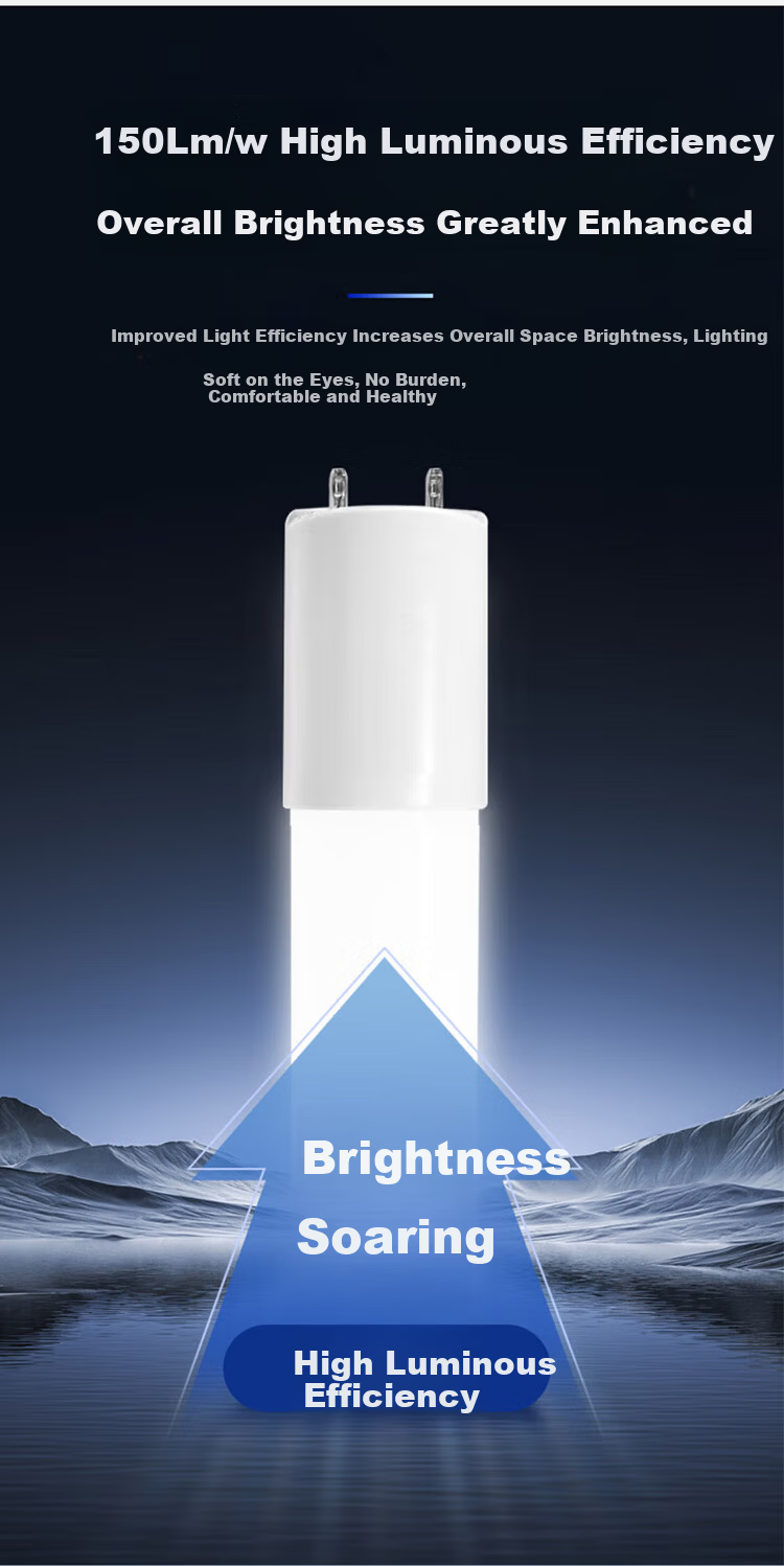 Foshan Lighting (FSL) T8 LED Tube Light Daylight Tube High Efficiency Energy Saving Double-End 1.2m 20W White Light 6500K Complete Set with Bracket 3