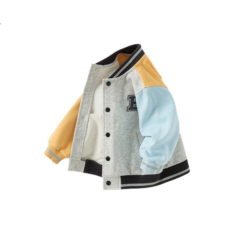 David Bella Kids Baseball Jacket Spring Boys College Style Top Baby Boys Coat