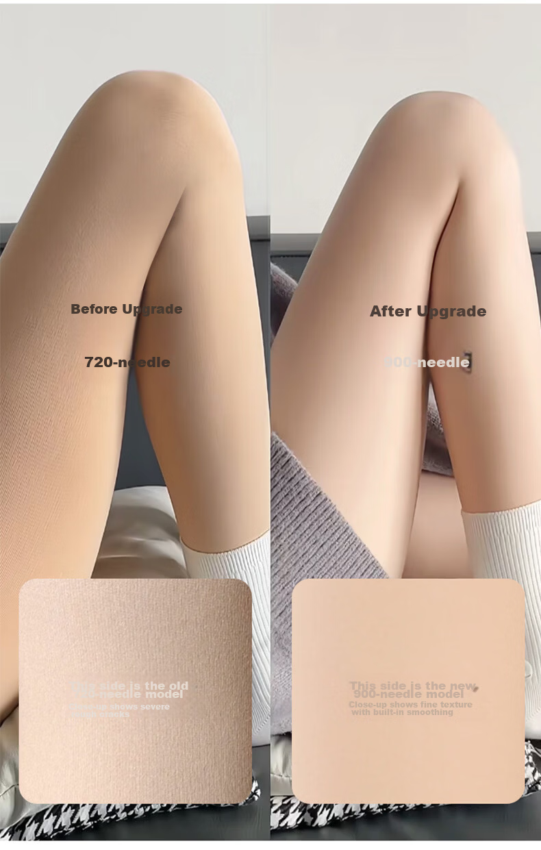 Avandy Sheer Leggings Spring Summer Thin Black Non-Slip Crotchless Tights Pantyhose Women Thin Anti-Snag Stockings 8