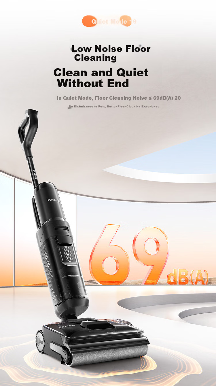 TINECO Multi-Functional Version, 1 Machine 5 Uses, Household Floor Washer, All-In Mop And Vacuum, Automatic Cleaning Floor Sweeping Robot, Integrated Mopping And Washing Machine 15