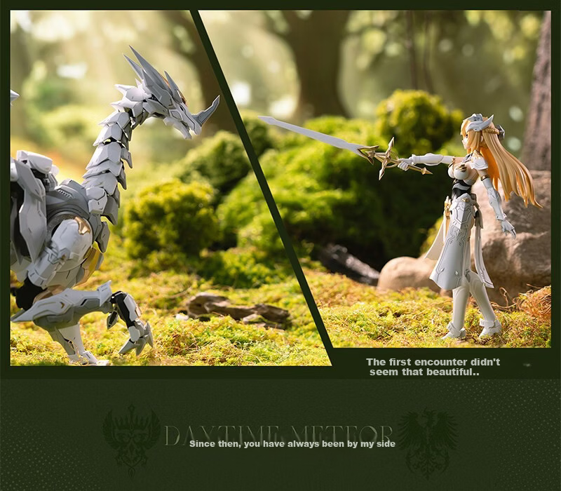 Sulink Model Toys Odo Lifeform Dragon Heart 1/6 Mecha Girl Daylight Meteor Domestic Assembly Model 17