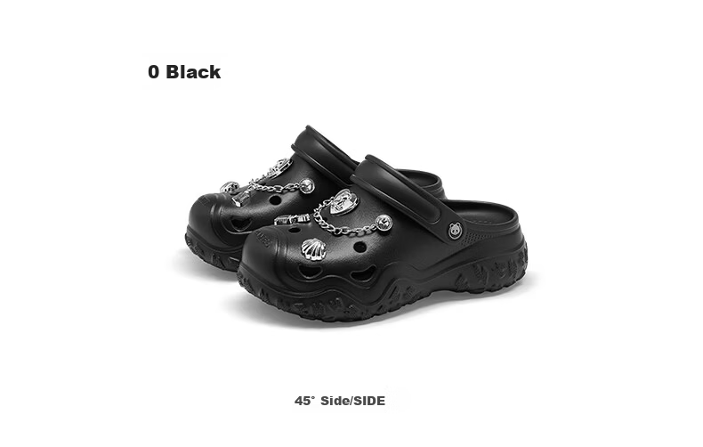 CAMEL Women's Panda Collaboration Hollow-out Platform Breathable Beach Sandals L26M162034 Off-white Size 37 14
