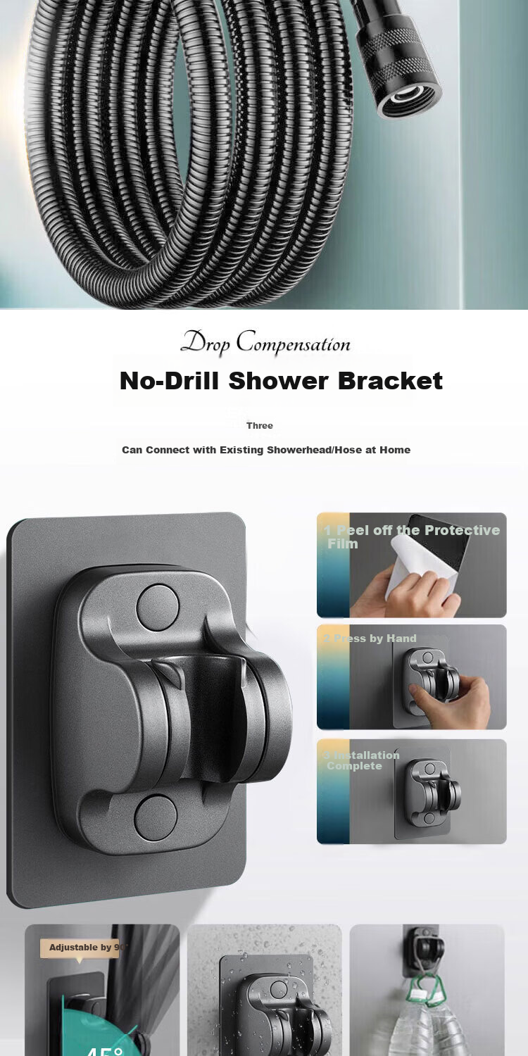 Del 28-Year Brand High-Pressure Shower Head Powerful Multi-Function Handheld Shower Y-817 12