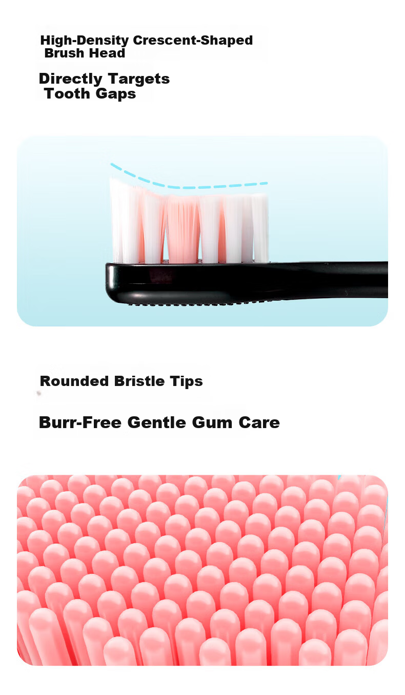 Ximalong Youth Electric Toothbrush for Ages 8-12-18, Soft Bristle Orthodontic Gum Care Electric Toothbrush for Middle and High School Students, Large Kids Electric Toothbrush, Birthday Gift for 12-Yea 9