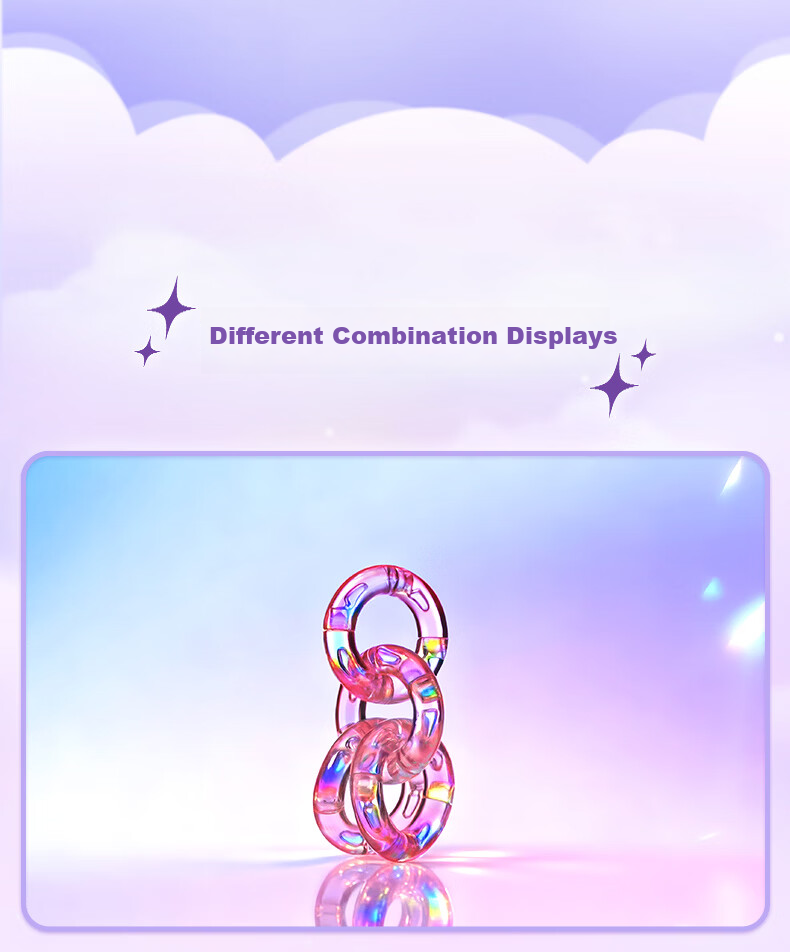Qloop Authentic Twisty Toy Children's Day Gift for Boys and Girls Fidget Spinner Stress Relief ADHD Focus Toy 9