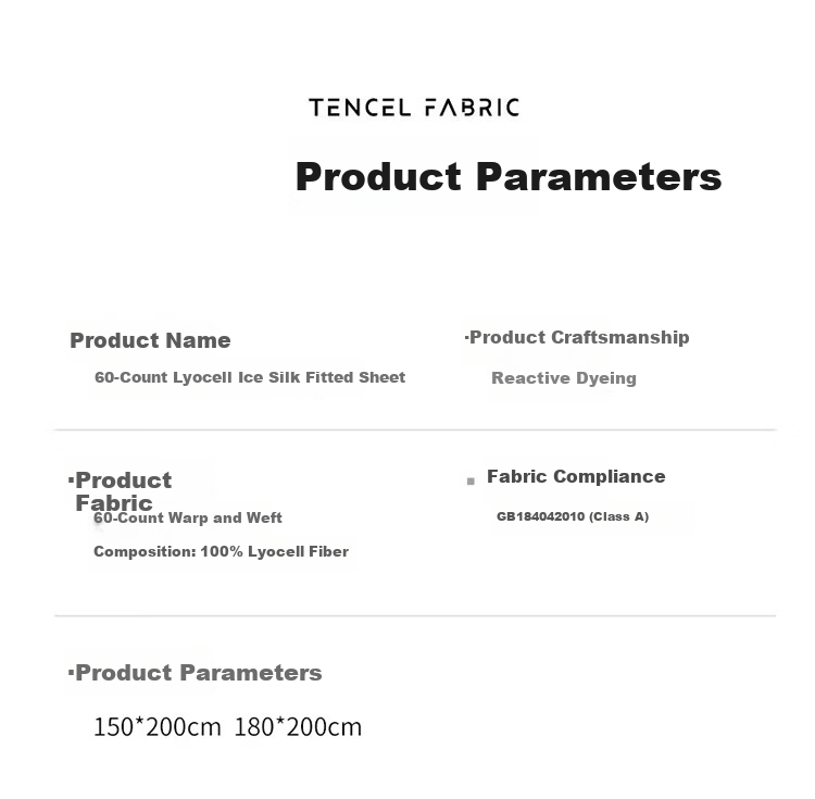 MUJI Class A 60S Lyocell Cooling Ice Silk Fitted Sheet Mattress Protector Bed Cover Summer Silky Bed Sheet 1.8x2m 12