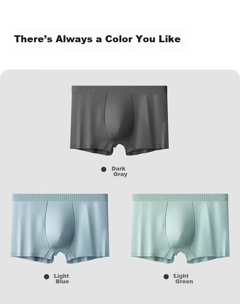 Dr. Chu Pure Cotton Disposable Men's Boxer Briefs Sterilized Wash-Free 5-Pack Travel Daily Use Mixed XL 22