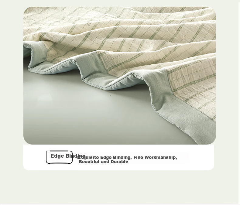 Aurora Summer Quilt Air Conditioning Quilt Lightweight Dual-Sided Cotton Comforter Machine Washable 13