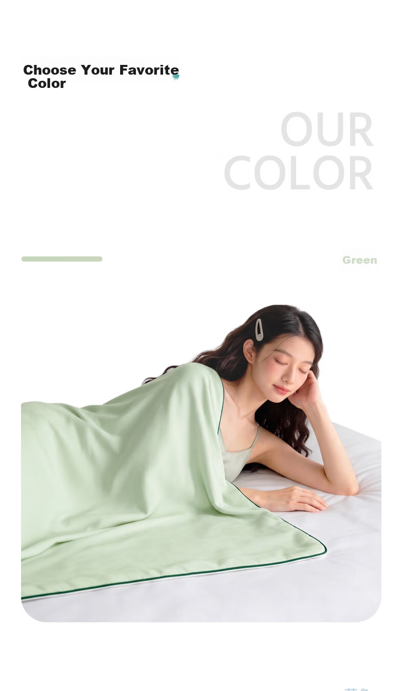Hui Sleep Summer Cooling Quilt Polylactic Acid Air Conditioning Quilt Washable Class A Antibacterial Mite-Resistant Ice Silk Quilt 11