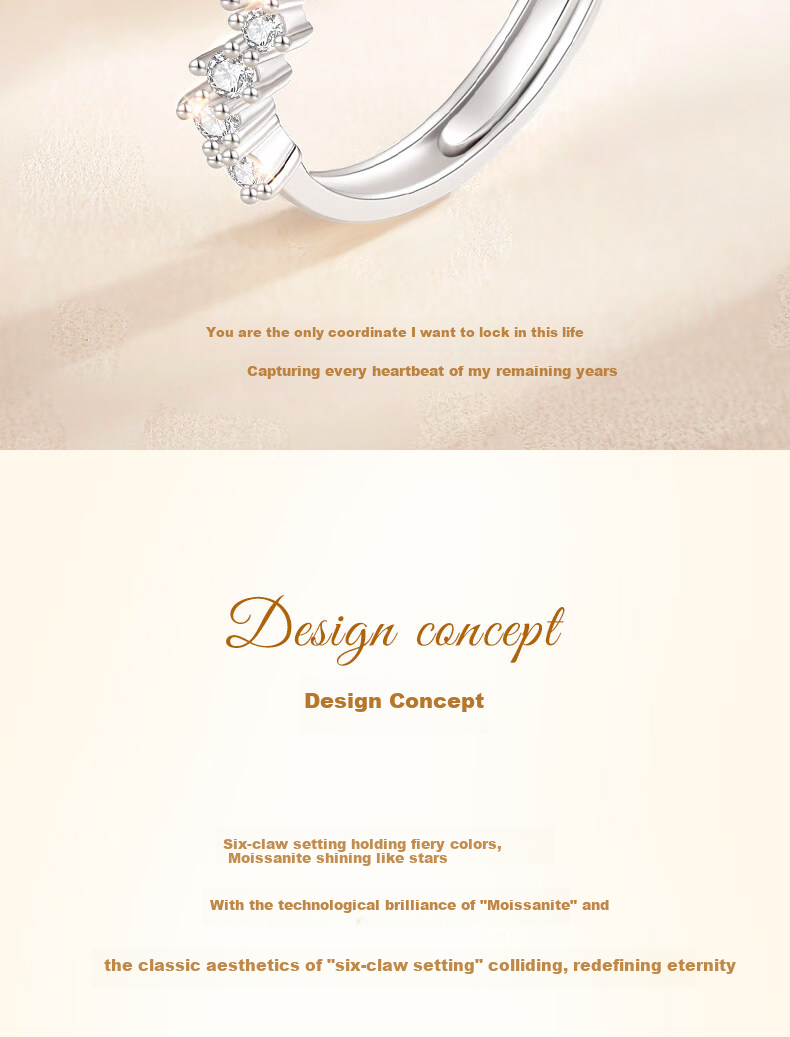 Kovni [Includes GRA Certificate] 1 Carat Moissanite Ring for Women Luxury Single Ring Birthday Valentine's Day Gift for Her 4