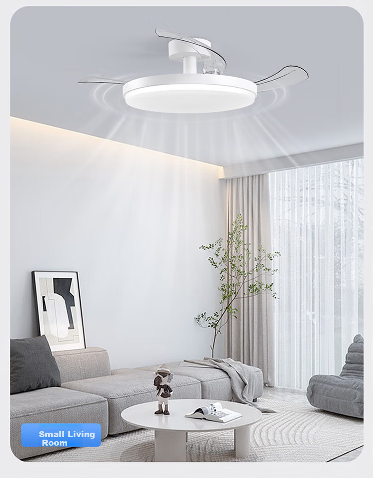 NVC LED Lighting Fan Light Integrated Ceiling Fan Light, Smart Control, Puri Full Spectrum, Level 1 Energy Efficiency, Healthy Light, 42-Inch, 60 Watts 20