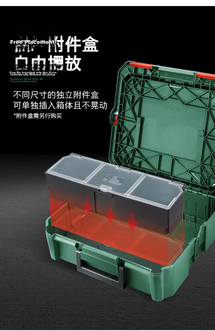 BOSCH Multifunctional DIY Toolbox Storage Case Model S 16