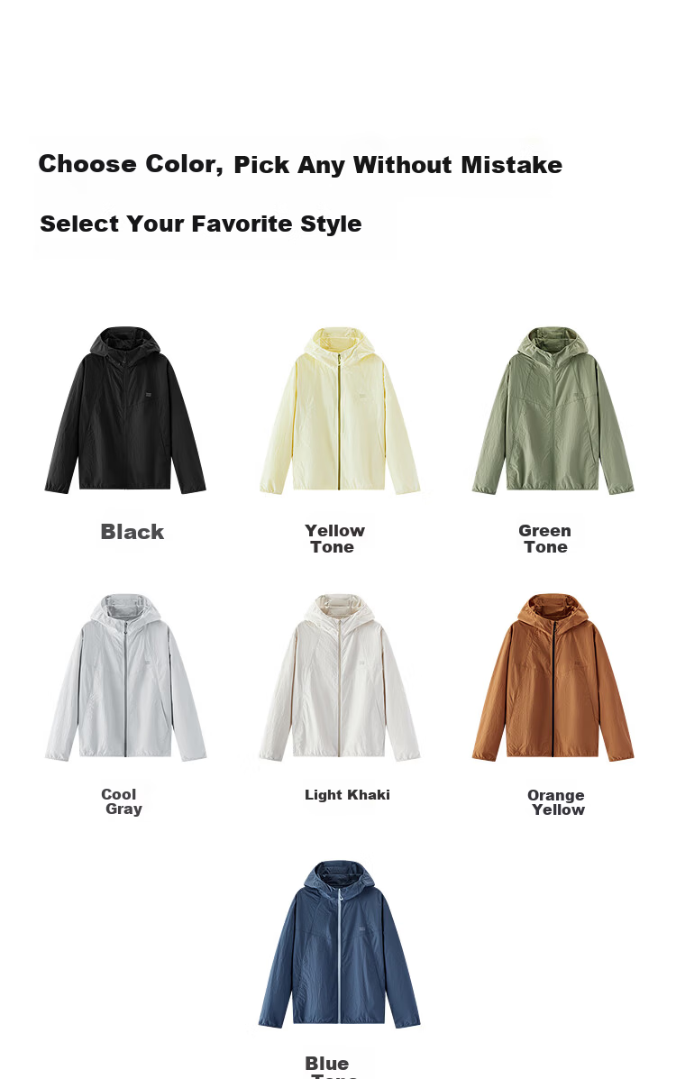 Semir Sun Protection Jacket | Mall-Matching UV-Resistant Coat for Men, Breathable And Cool Summer Outerwear 2026 Couple Style 101326108201 46