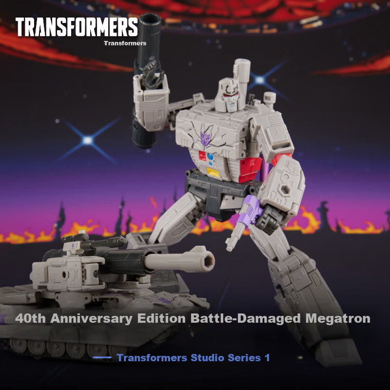 Transformers Toy Studio Series Leader Class 86th Movie 40th Anniversary Edition Battle-Damaged Optimus Prime G2255