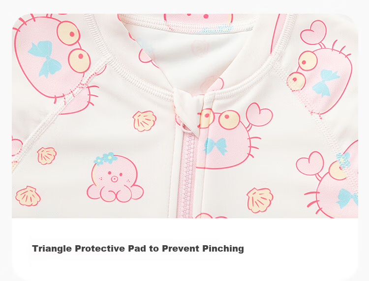 Balabala Kids Swimwear Boys Girls Baby 2026 Summer New Two-Piece Sunscreen Chlorine-Resistant Cartoon One-Piece Swimsuit Pants 2