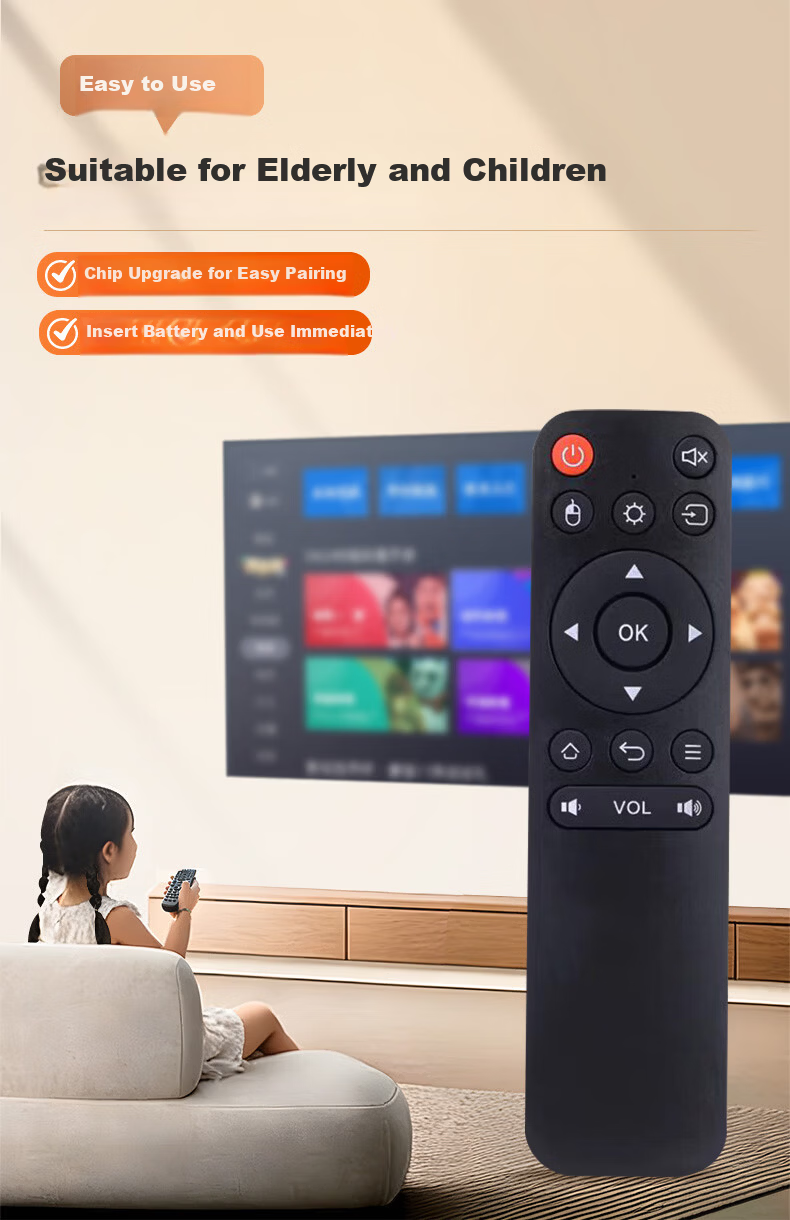 HONGXINDA Bluetooth Voice Remote Control for XGIMI Projector H1/H2/H3/Z4X/Z6X/Z8X/CC Universal Screenless TV Set-Top Box Remote Control 6