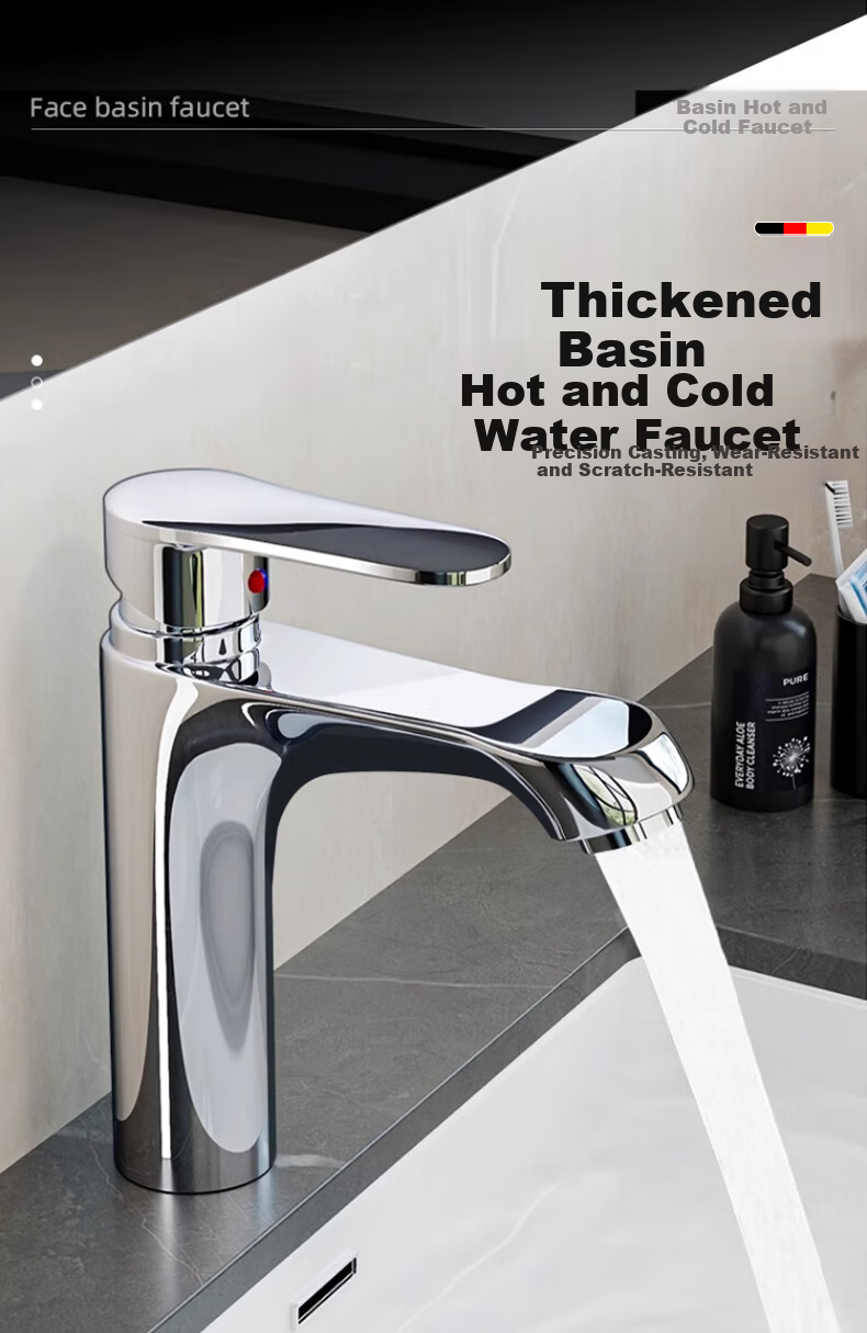 Canbo Robotic Arm Faucet 360° Rotatable Stainless Steel Lucky Cat Gray Hot and Cold Two-Stage Face Washing 1