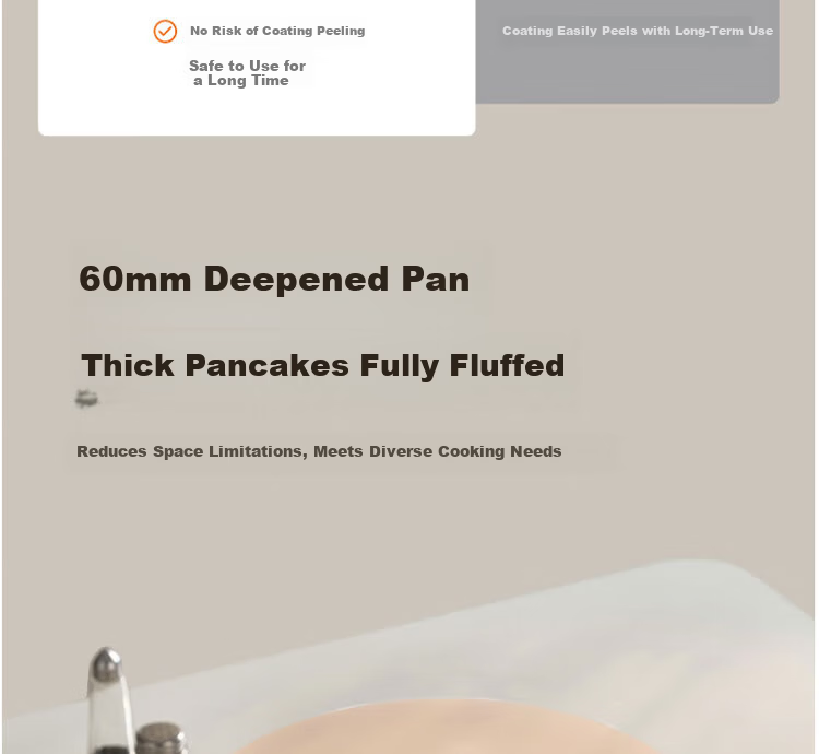Joyoung JK30-GK339 Household Grill Pan 304 Stainless Steel Non-Coated Inner Pot Breakfast Maker Deepened Body Electric Griddle Multi-Function Electric Frying Pan 7
