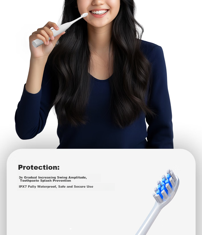 Bohao T36 Electric Toothbrush Smart Sonic with Screen Adult Automatic Toothbrush Price Guarantee 618 8